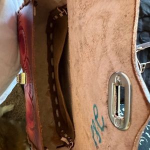 Handmade Mexican leather bag